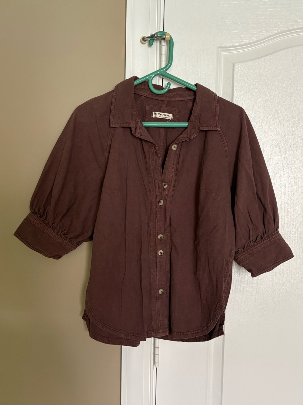 Free People Women's We The Free Ellie Button Down. Size Large. - Picture 4 of 7